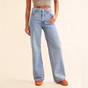 Levi’s ribcage wide leg jeans